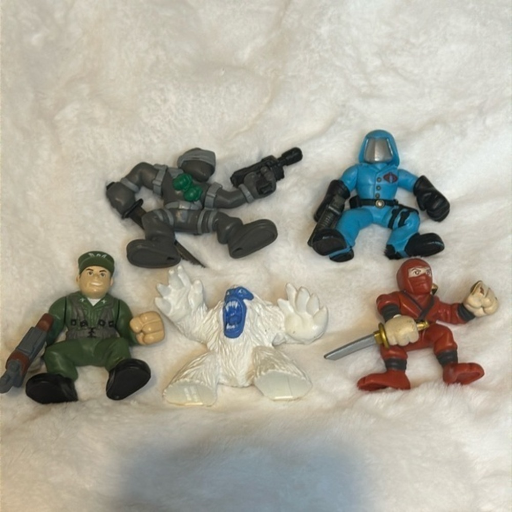 Playskool Imaginext Hasbro Marvel GI Joe mini figures
